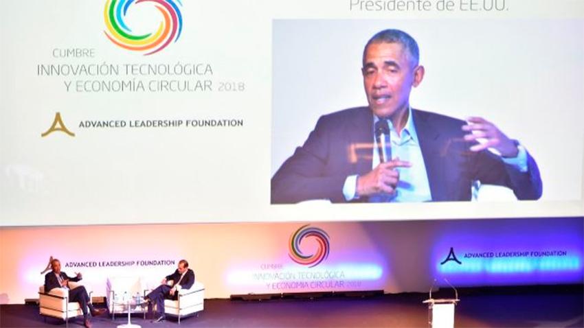 Obama Madrid empresarios economia circular
