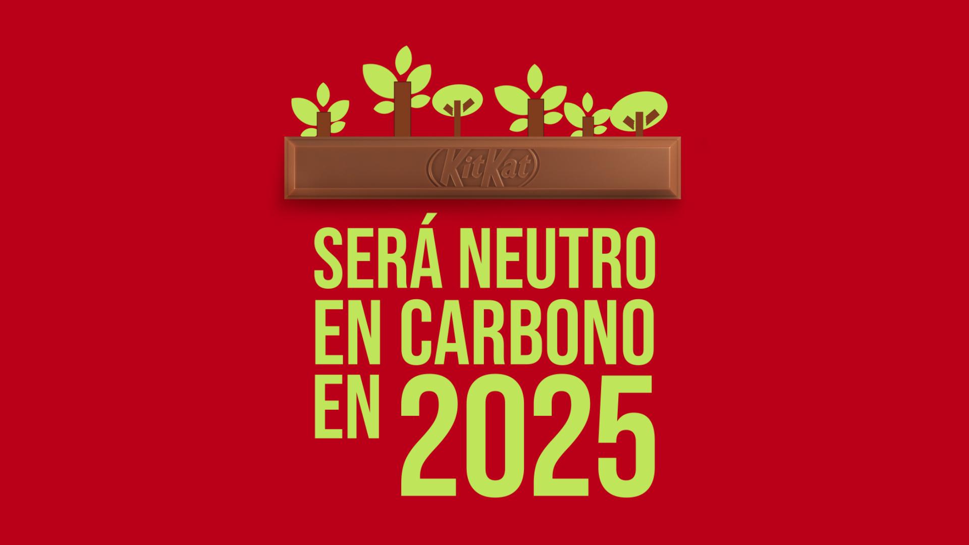 AN 0521 KITKAT será neutra en carbono para 2025
