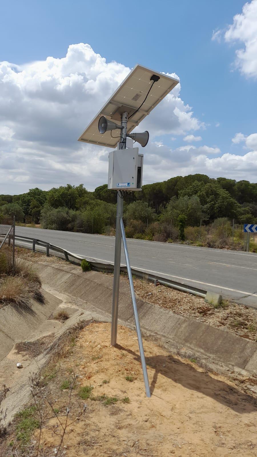 Andalusia is a pioneer in the installation of a unique device in Spain to prevent animals from being run over |  Environmental News