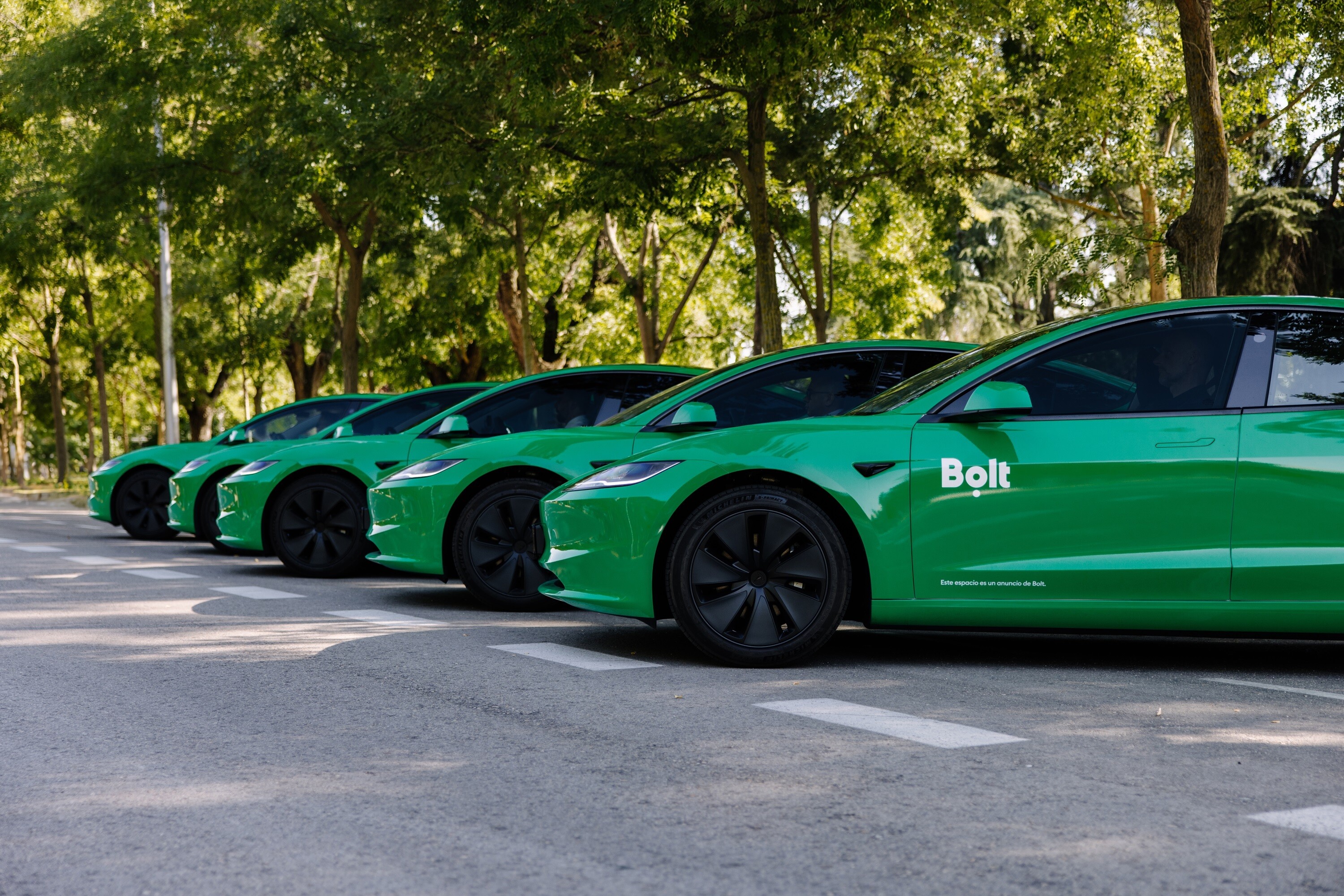 Bolt llega a Murcia con una flota 100 eléctrica